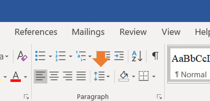 Double-space your manuscript when formatting