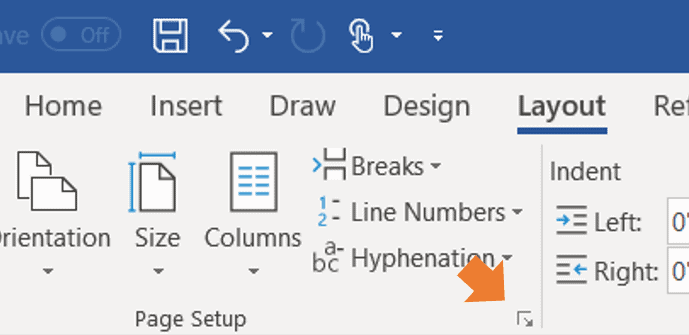 How to set up margins in your manuscript when formatting in Microsoft Word.