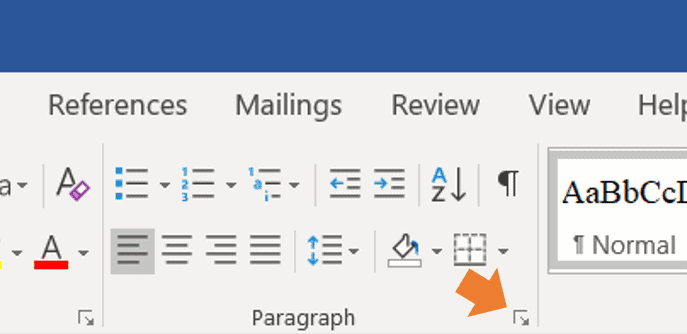 Indent each paragraph 1